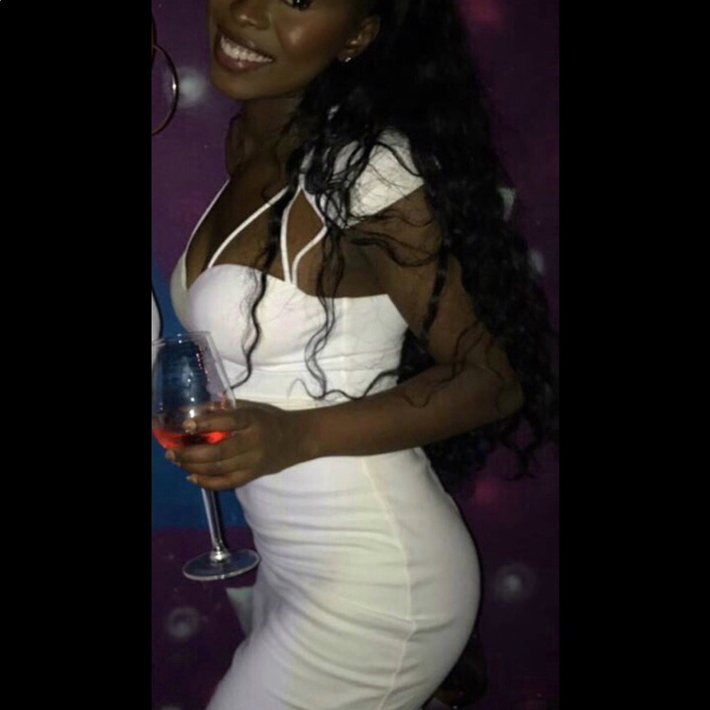 White dress